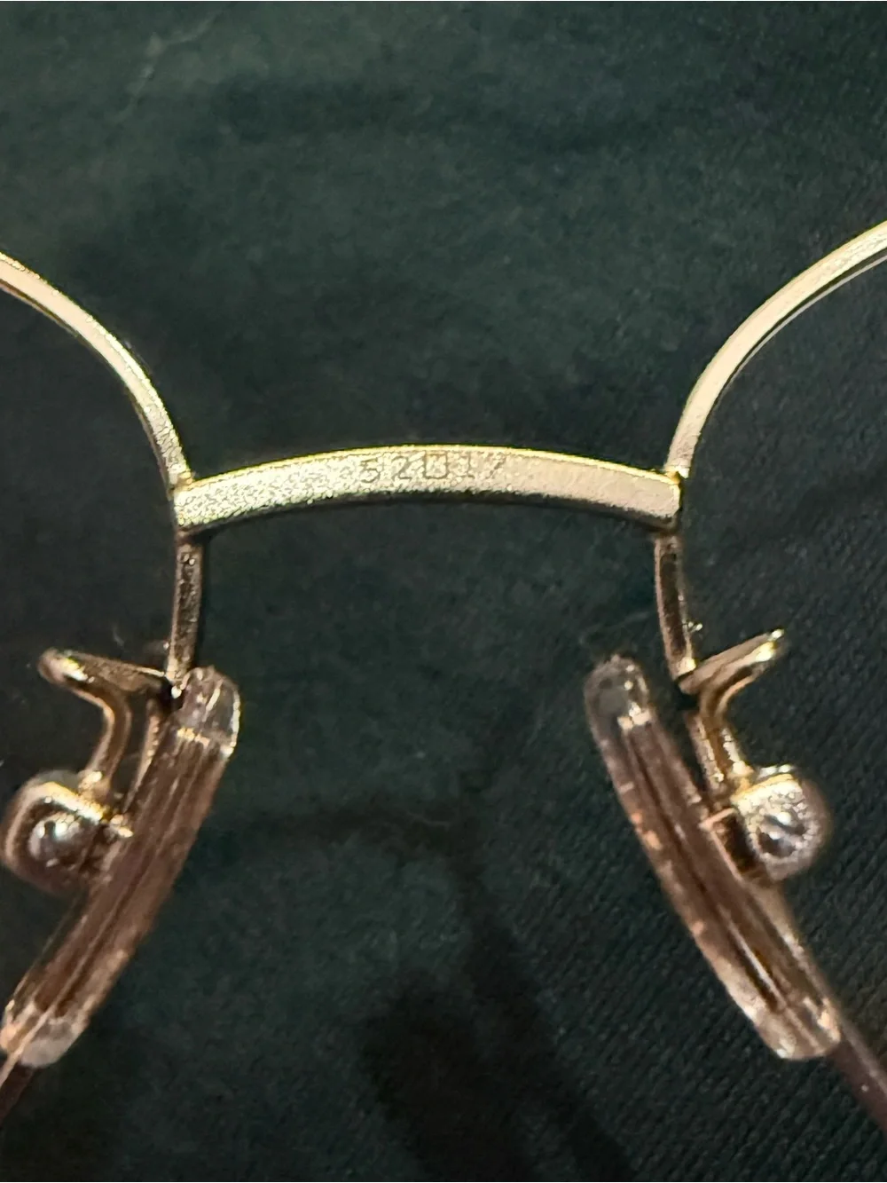 Coach Women's LightGold Metal Frame RX Glasses